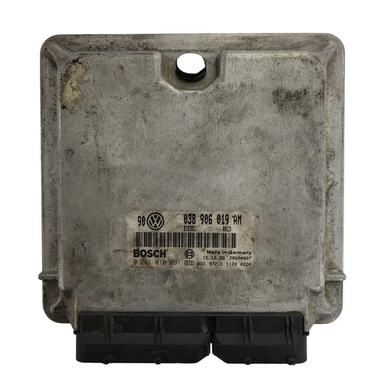 VW GOLF ECU / 038906019AM / 0281010091 / BOSCH