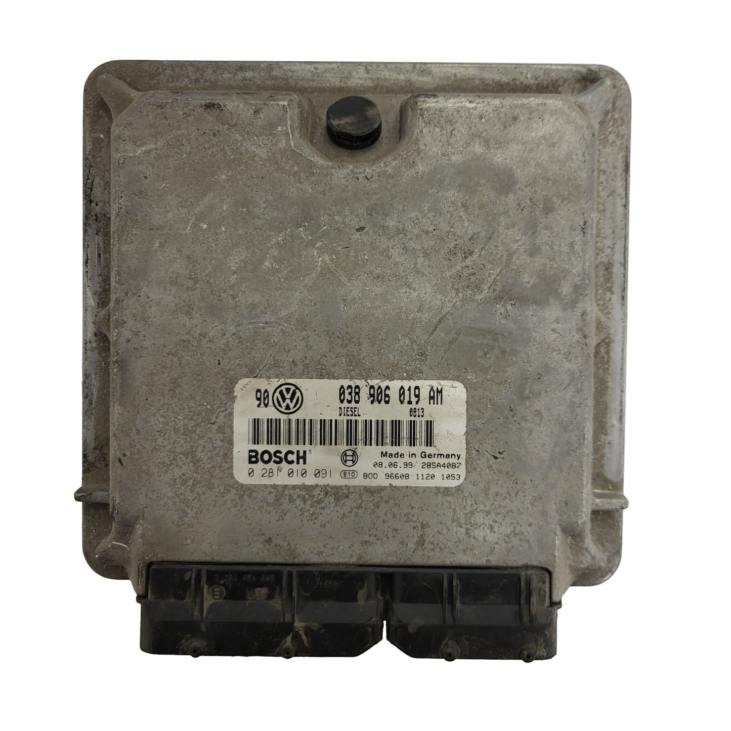 VW GOLF ECU / 038906019AM / 0281010091 / BOSCH