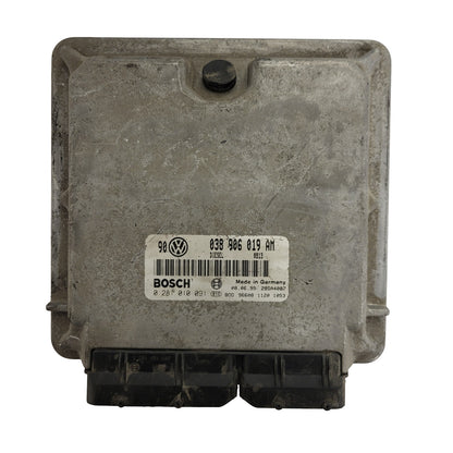 VW GOLF ECU / 038906019AM / 0281010091 / BOSCH