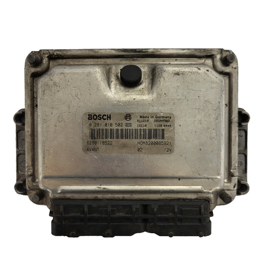 RENAULT KANGOO ECU / 0281010502 / 8200118522 / HOM820085921 / BOSCH