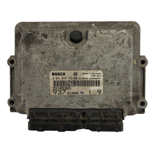 ALFA ROMEO 147 ECU / 0281010332 / 55185365 / BOSCH