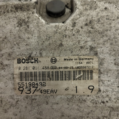 ALFA ROMEO 147 ECU / 0281011488 / 55198492 / BOSCH