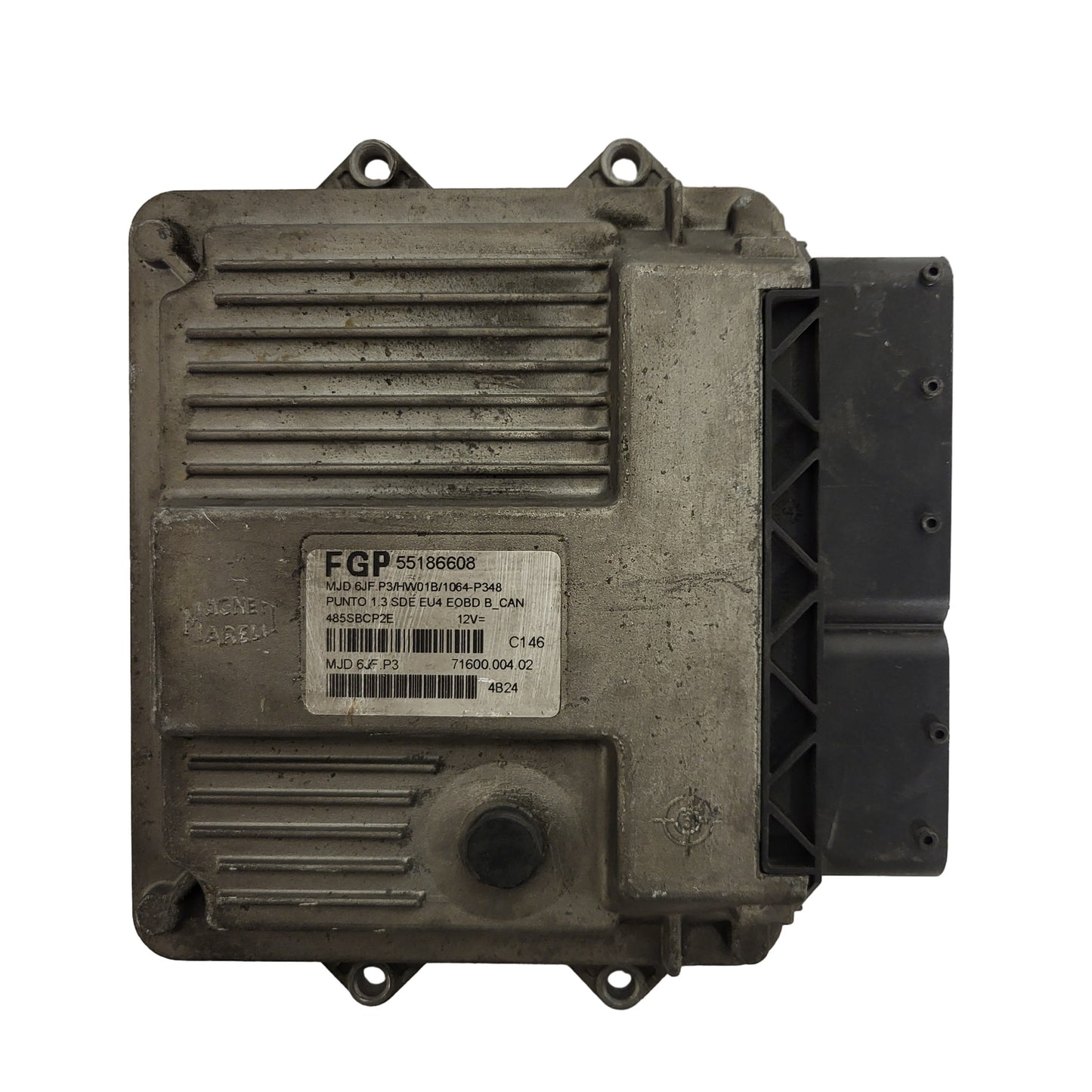 FIAT GRANDE PUNTO ECU / 55186608 / MJD 6JF.P3 / HW01B  / 71600.004.02
