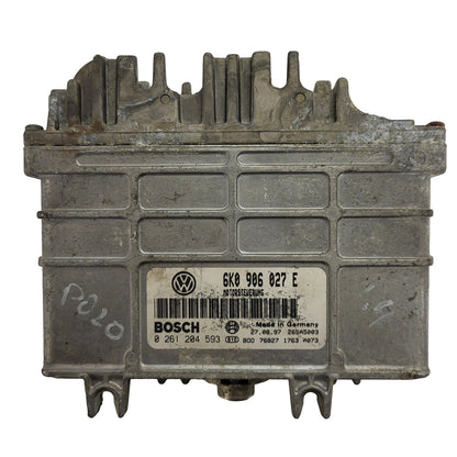 VOLKSWAGEN POLO 6N ECU / 0261204593 / 6K0906027E / BOSCH