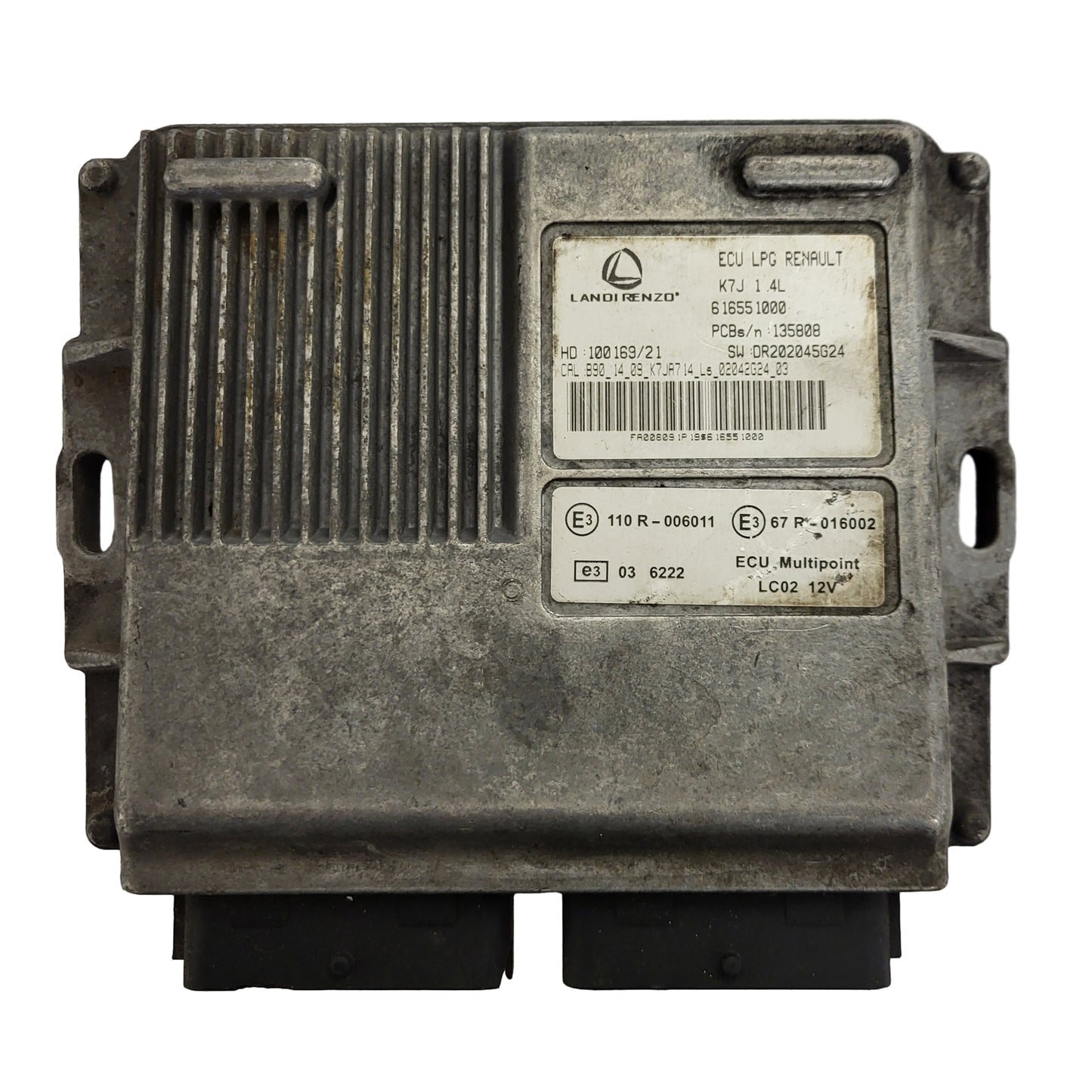 RENAULT ECU LPG / K7J 1.4L / 616551000 / 100169/21 / 135808 / LANDI RENZO