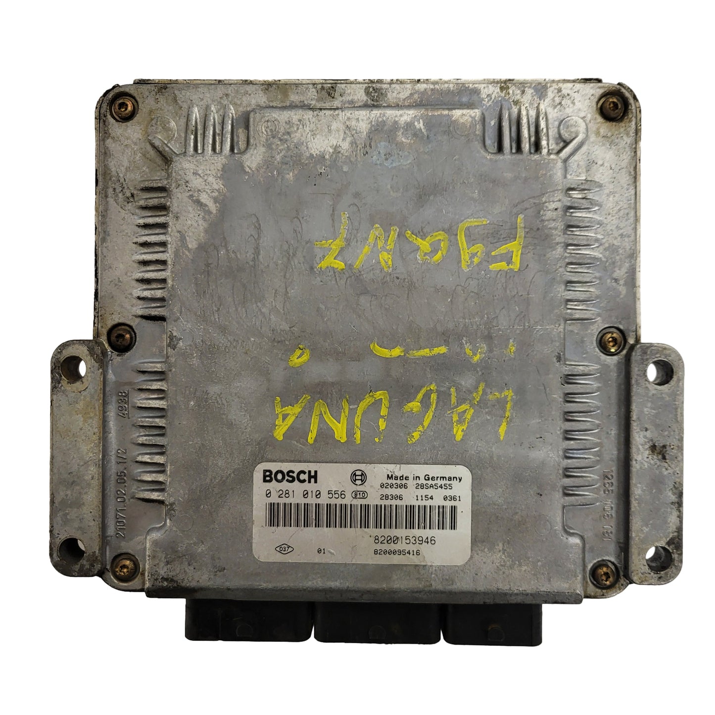 Renault Laguna ECU / 0281010556 / 8200153946 / 8200095416 / 28SA5455 / BOSCH