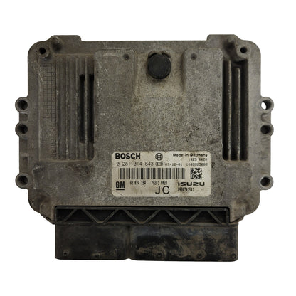 OPEL ASTRA H ECU / 0281014643 / 98074154 / JC / BOSCH