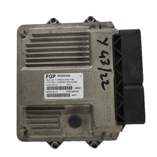 LANCIA Y YPSILON ECU / MJD 6JF.Y1 / 55202548 / HW01C / MAGNETI MARELLI