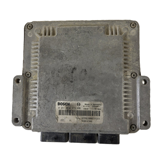 RENAULT ECU / 0281010979 / 8200039569 / 8200197966 / BOSCH