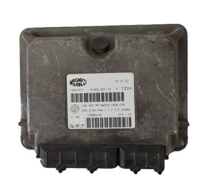 Fiat 600 ECU / IAW4AF.M7 / 73501877 / HW204 / MAGNETI MARELLI