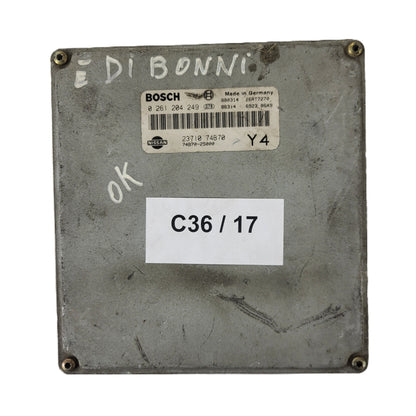 NISSAN MICRA ECU / 0261204249 / 237101U210 / 23710-1U210 / 1U210-25000 XY BOSCH