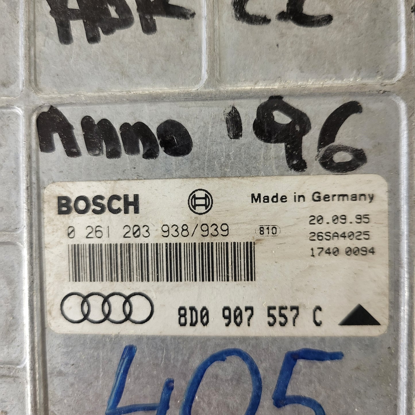 Audi A4 B5 ECU / 0261203938/939 / 8D0907557C / BOSCH