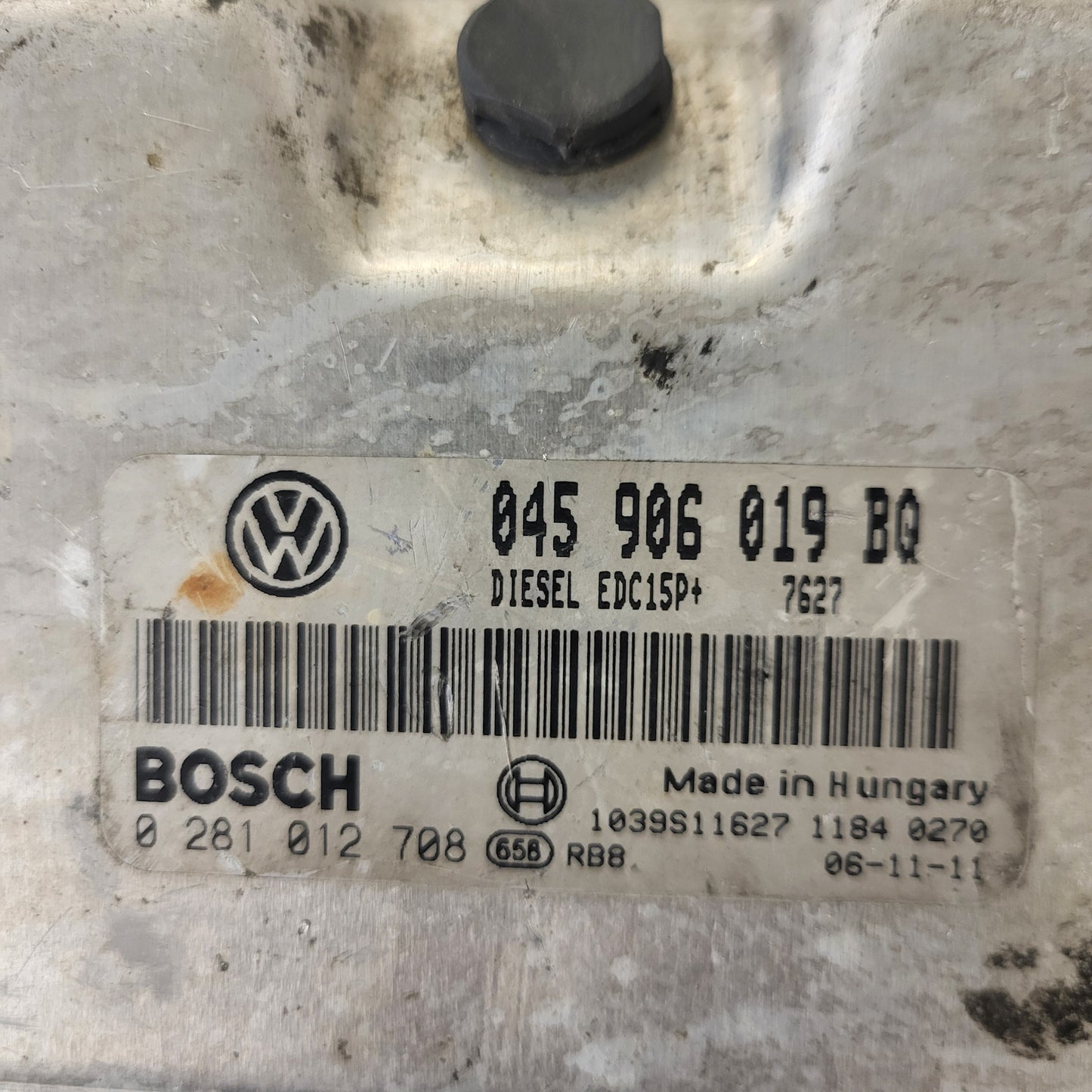 VW POLO SEAT IBIZA 1.4 TDI ECU / 045906019BQ / 0281012708 / EDC15P+ / BOSCH