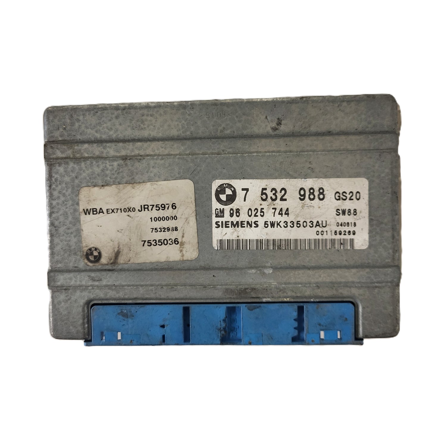 BMW ECU MODULE / 7532988 / 7535036 / 96025744 / 5WK33503AU / SIEMENS