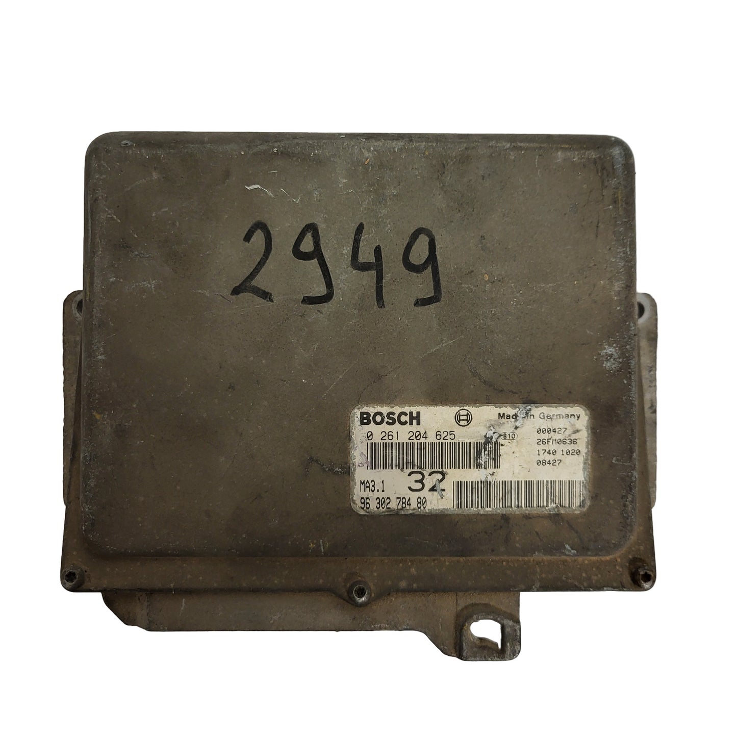 PEUGEOT CITROEN 106 SAXO ECU / 0261204625 / 9630278480 / MA3.1 / BOSCH