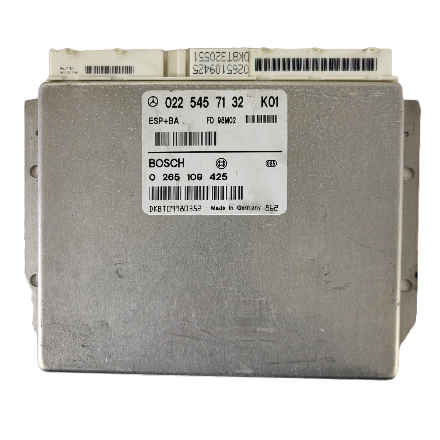 Mercedes W168 ECU / 0265109425 / 0225457132 / BOSCH