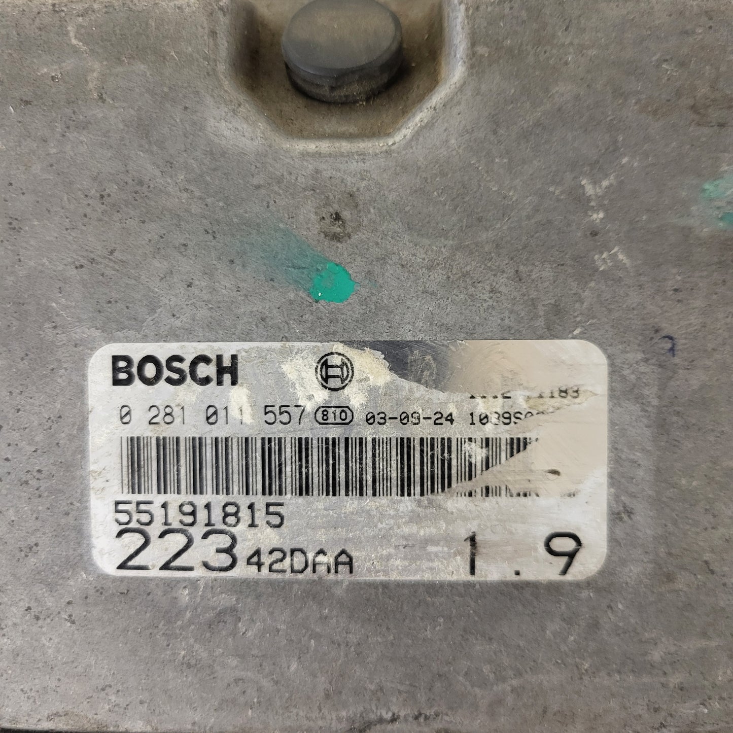 Fiat DOBLO ECU / 0281011557 / 55191815 / 22342DAA / BOSCH
