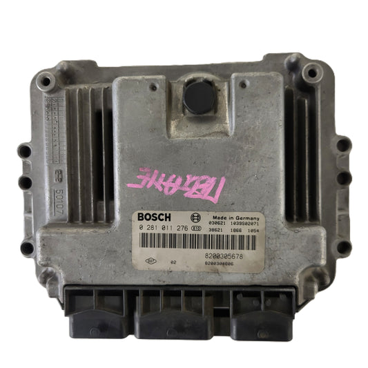 Renault Megane 1.9 DCI ECU / 0281011276 / 8200305678 / 8200304606 / BOSCH