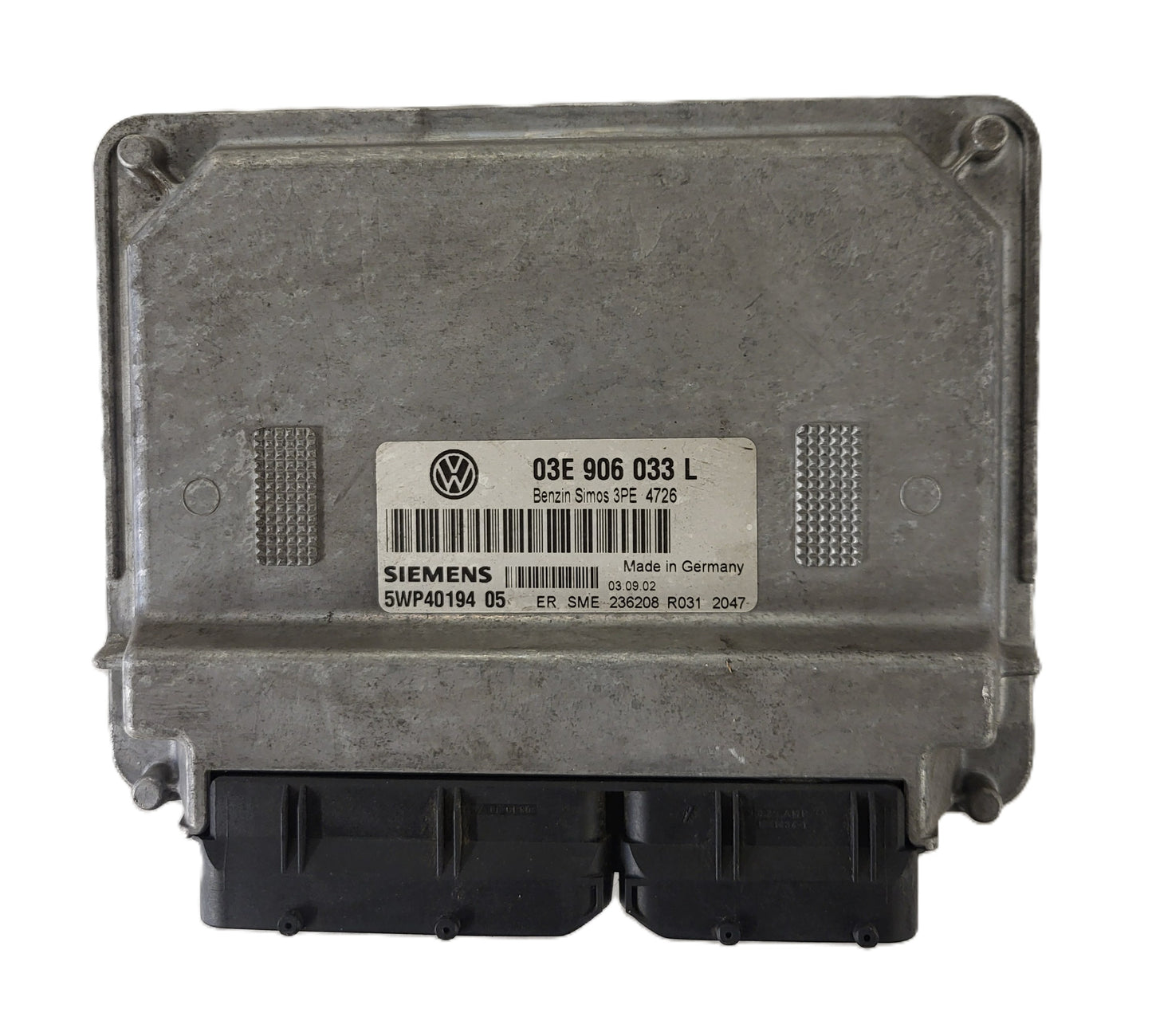 VW POLO ECU / 03E906033L / 5WP40194 05 / SIMOS 3PE / BOSCH