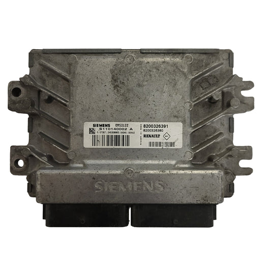 RENAULT ECU / S110140002 / S110140002A / EMS3132 / 8200326391 / 8200326380
