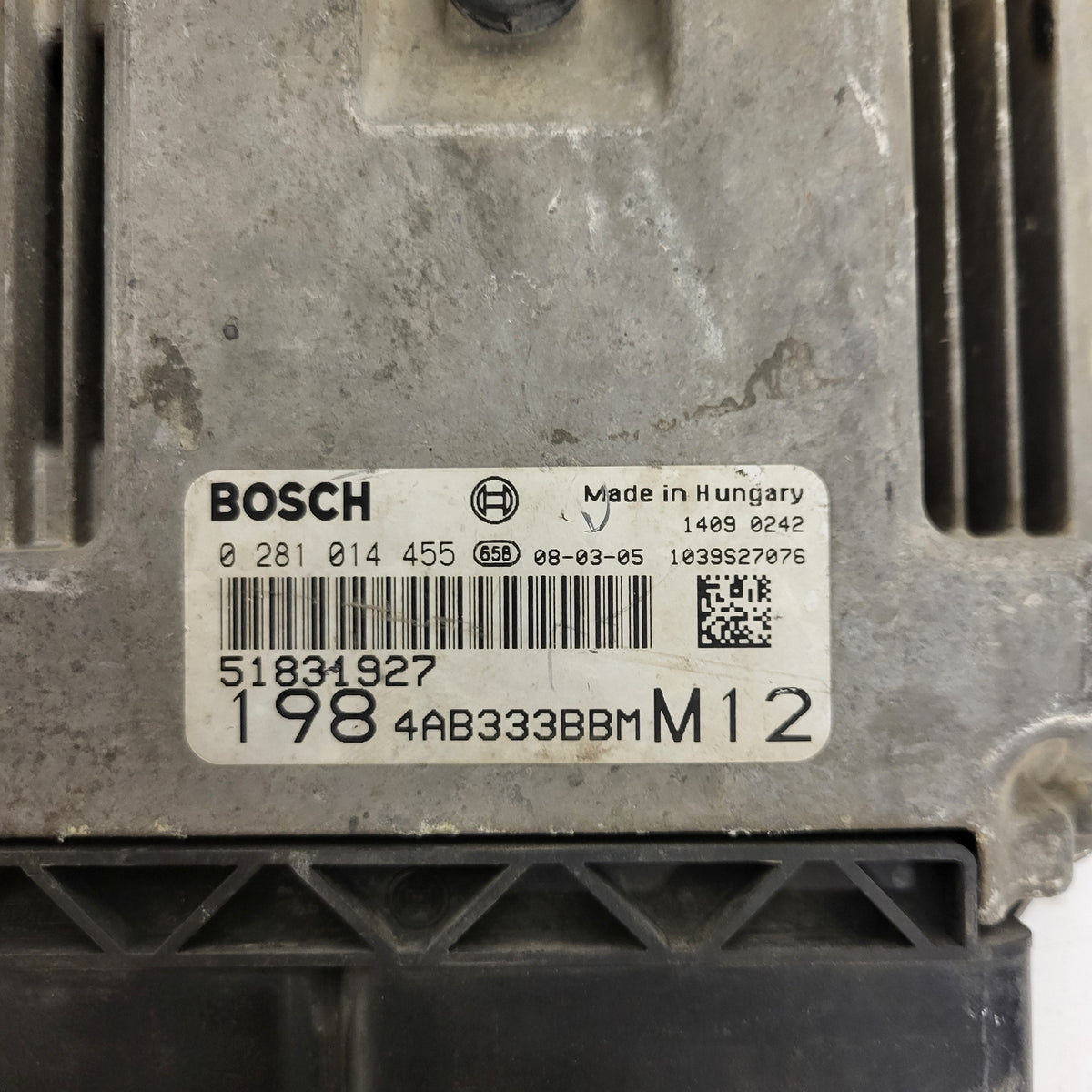 3x FIAT BRAVO ECU / 0281014455 / 51831927 / BOSCH BULK STOCK