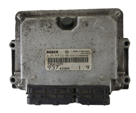 ALFA ROMEO 147 ECU / 0281010332 / 73501227 / 93741WAA / BOSCH