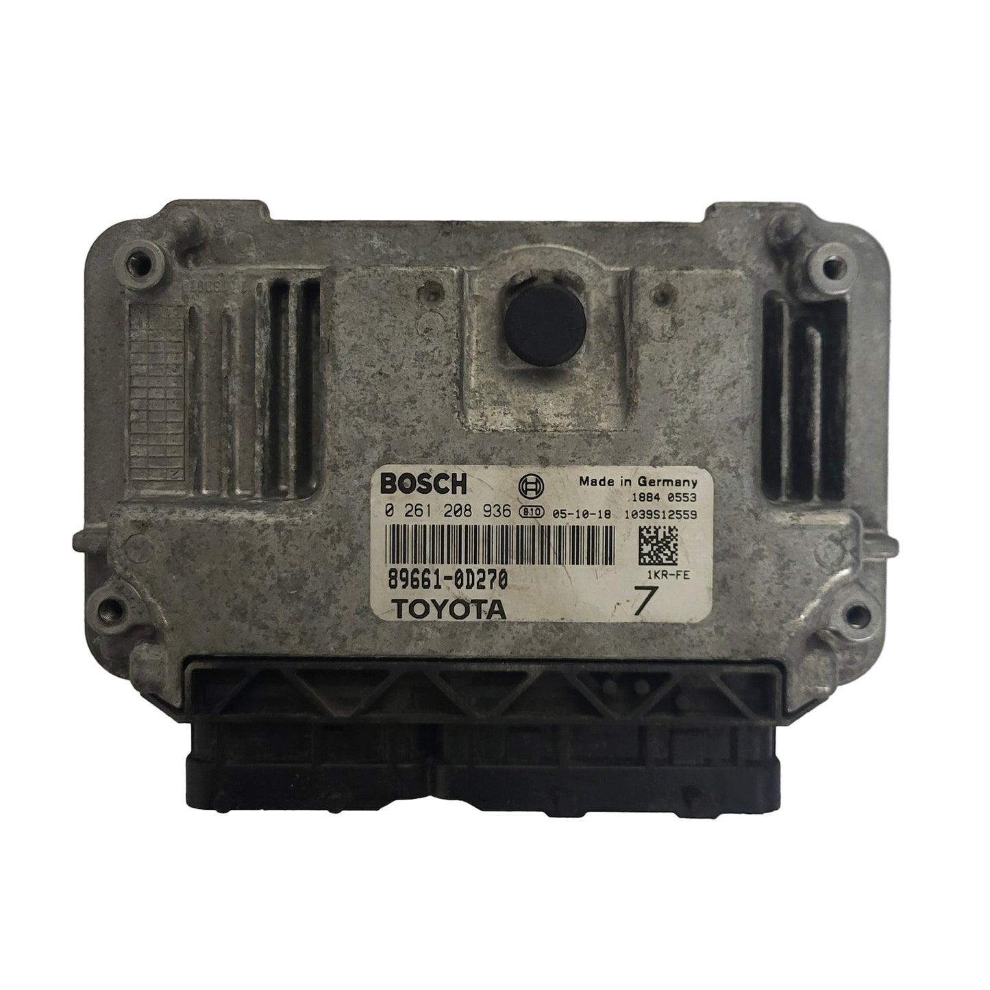 TOYOTA YARIS 1KR-FE ECU / 0261208936 / 89661-0D270 / BOSCH