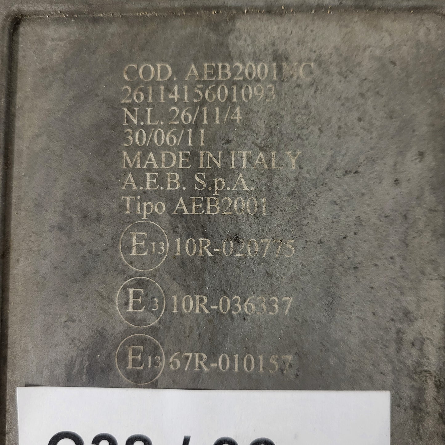 GPL ECU / OMVL DREAM XXI / AEB2001 / 10R-020775 / 10R-036337 / 67R-010157