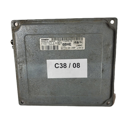 FORD FIESTA ECU / 4S61-12A650-SE / S120977015G / 6BHE / SIM210 / SIEMENS