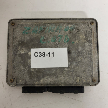 Opel Zafira 2.0 ECU / 0281010268 / 24417169 / BOSCH - C38-11 - 3