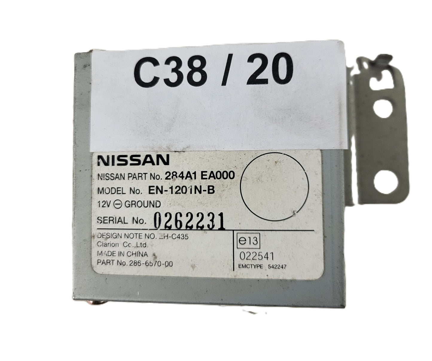 NISSAN PATHFINDER AMPLIFIER ECU / EN-1201N-B / 284A1 EA000 /