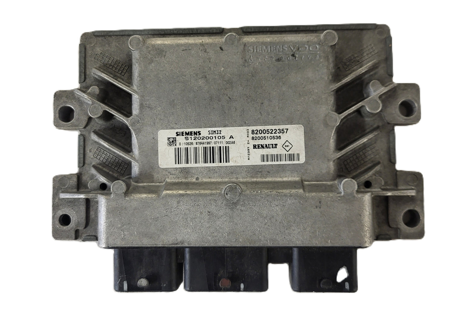 Renault Clio 3 ECU / S120200105A / 8200522357 / 8200510536 / SIM32 / S120200105