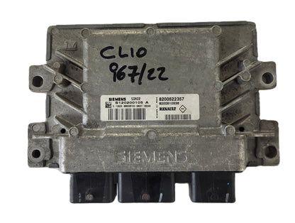 Renault Clio 3 ECU / S120200105A / 8200522357 / 8200510536 / SIM32 / S120200105