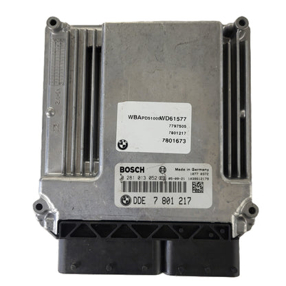 BMW X3 3.0 ECU / 0281013052 / DDE 7801217 / DDE7801217 / BOSCH