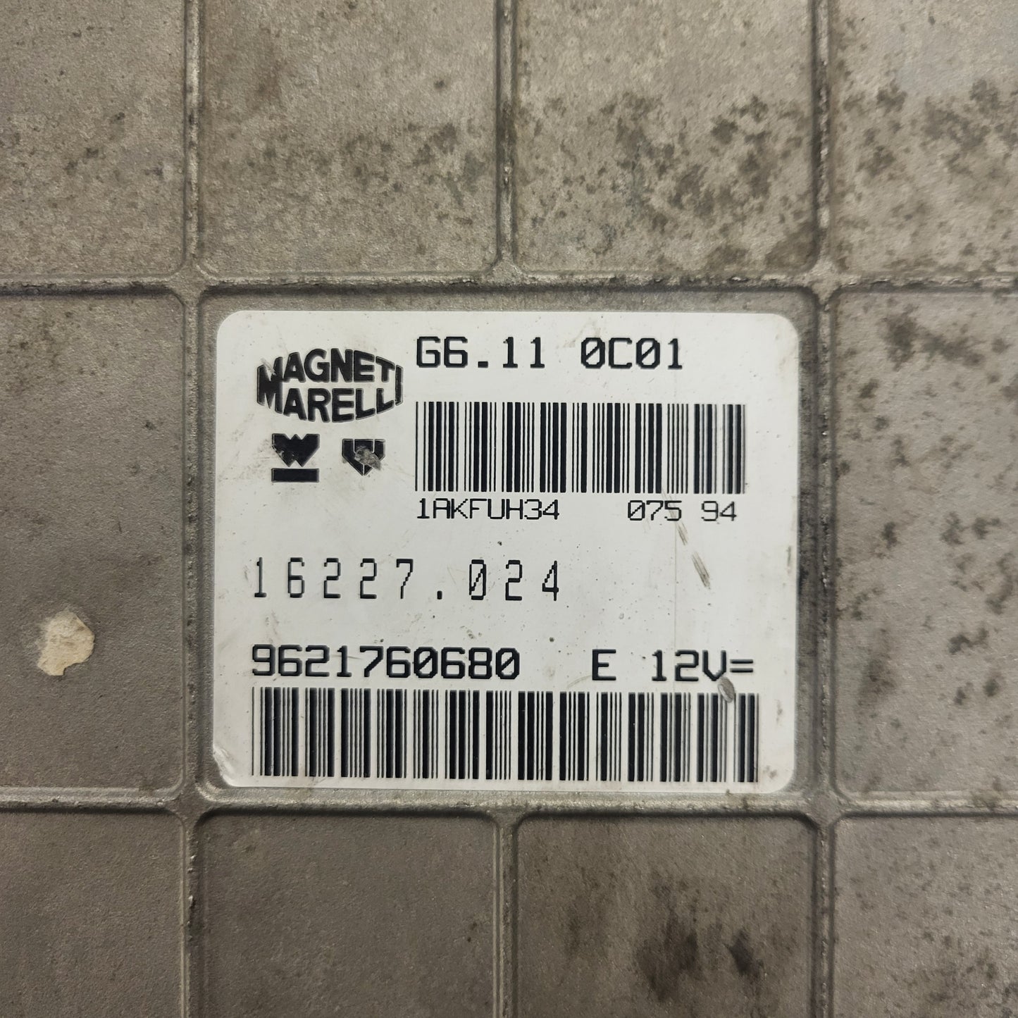 PEUGEOT CITROEN 106 SAXO AX / G6.11 / 9621760680 / 16227.024 / MAGNETI MARELLI