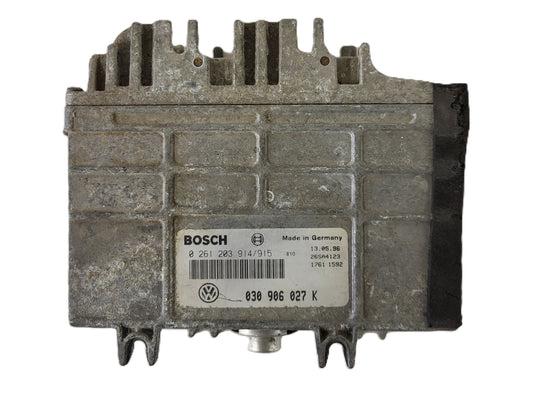 VW POLO 6N ECU / 030906027K / 0261203914/915 / BOSCH