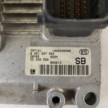 Opel AGILA ECU / 0261207964 / 55350550 / SB