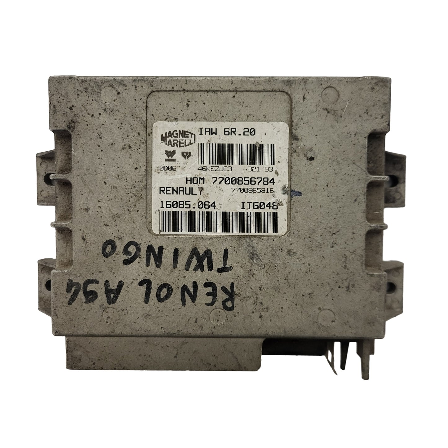 Renault ECU / 7700856784 / IAW 6R.20 / 7700865816 / 16085.064 / MAGNETI MARELLI