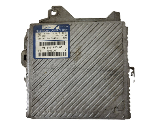 CITROEN EVASION FIAT ULISSE ECU / 9634281380 / R04010021D / LUCAS