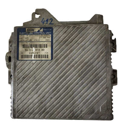 CITROEN EVASION FIAT ULISSE ECU / 9634281380 / R04010021D / LUCAS