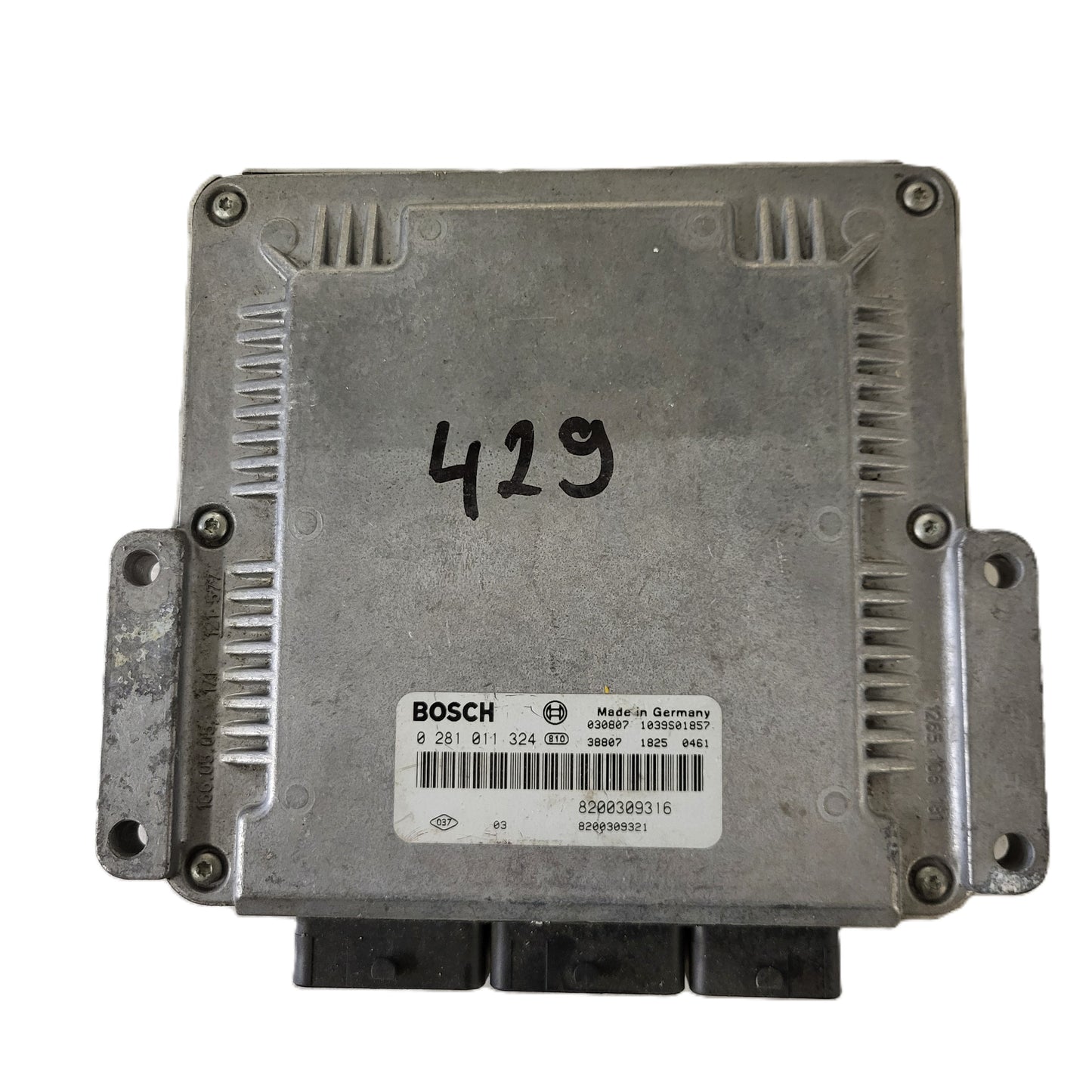 Renault ECU / 0281011324 / 8200309316 / 8200309321 / BOSCH