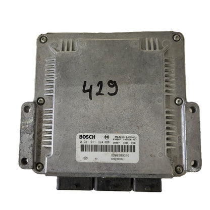 Renault ECU / 0281011324 / 8200309316 / 8200309321 / BOSCH
