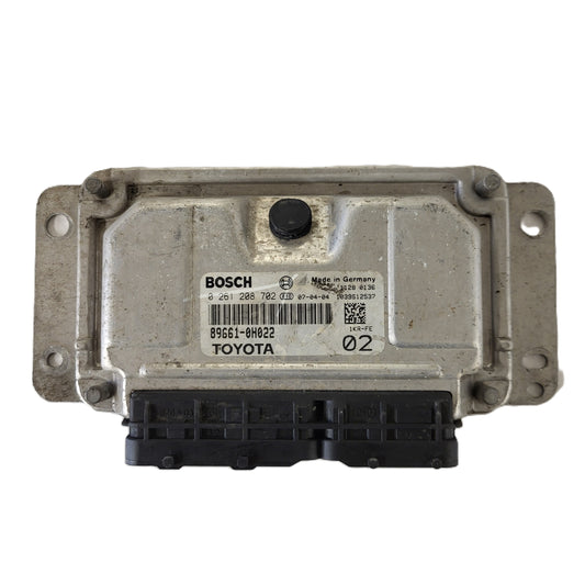 Citroen C1 TOYOTA AYGO 107 ECU / 0261208702 / 89661-0H022 / BOSCH