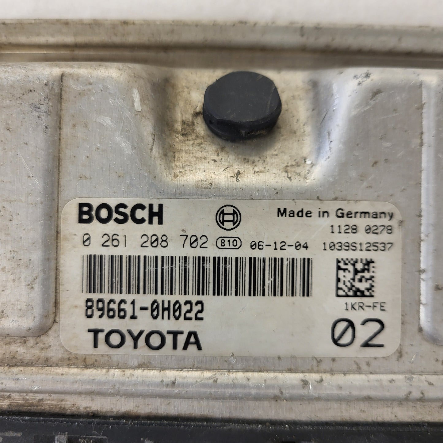 Citroen C1 TOYOTA AYGO 107 ECU / 0261208702 / 89661-0H022 / BOSCH