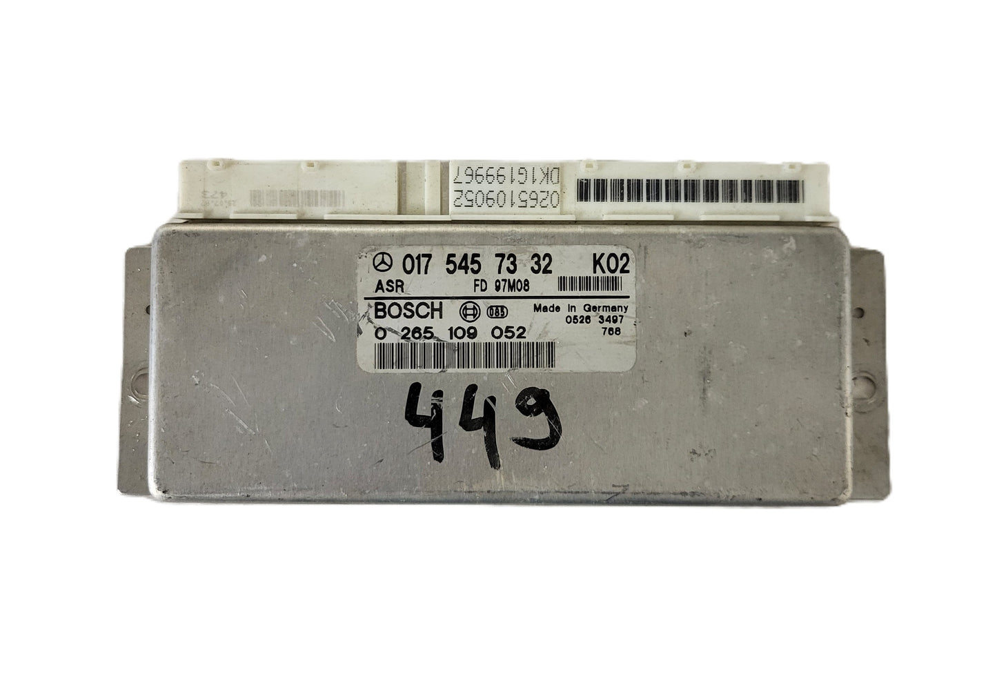Mercedes asr abs ecu / 0175457332 / 0265109052 / bosch
