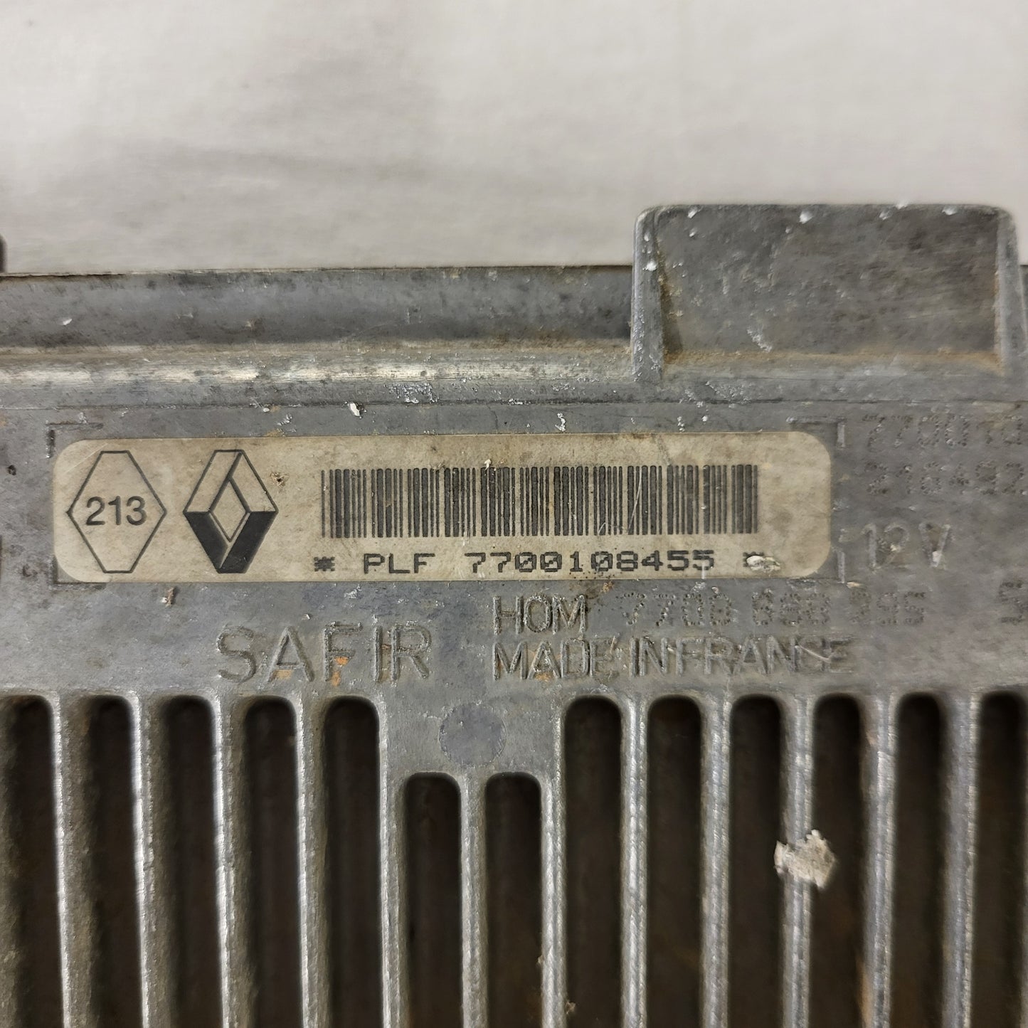 RENAULT ECU / 7700108455 / HOM7700868295 / 7700108487 / 21649273-0