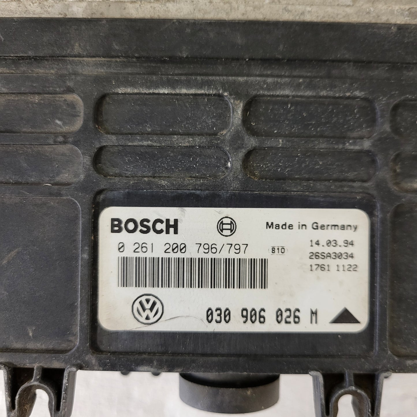VW VOLKSWAGEN POLO 1.0 ECU / 0261200796/797 / 030906026M / BOSCH