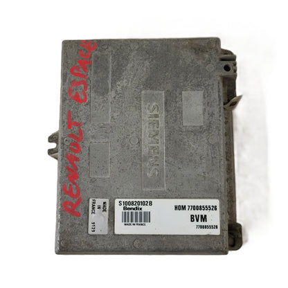 RENAULT CLIO ECU / S100820102B / 7700855526 / 7700855528 / S100820102