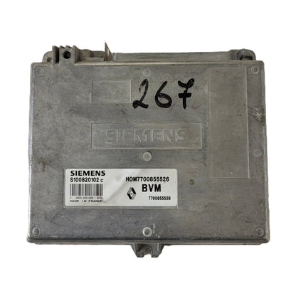 RENAULT CLIO ECU / S100820102C / 7700855526 / 7700855528 / S100820102