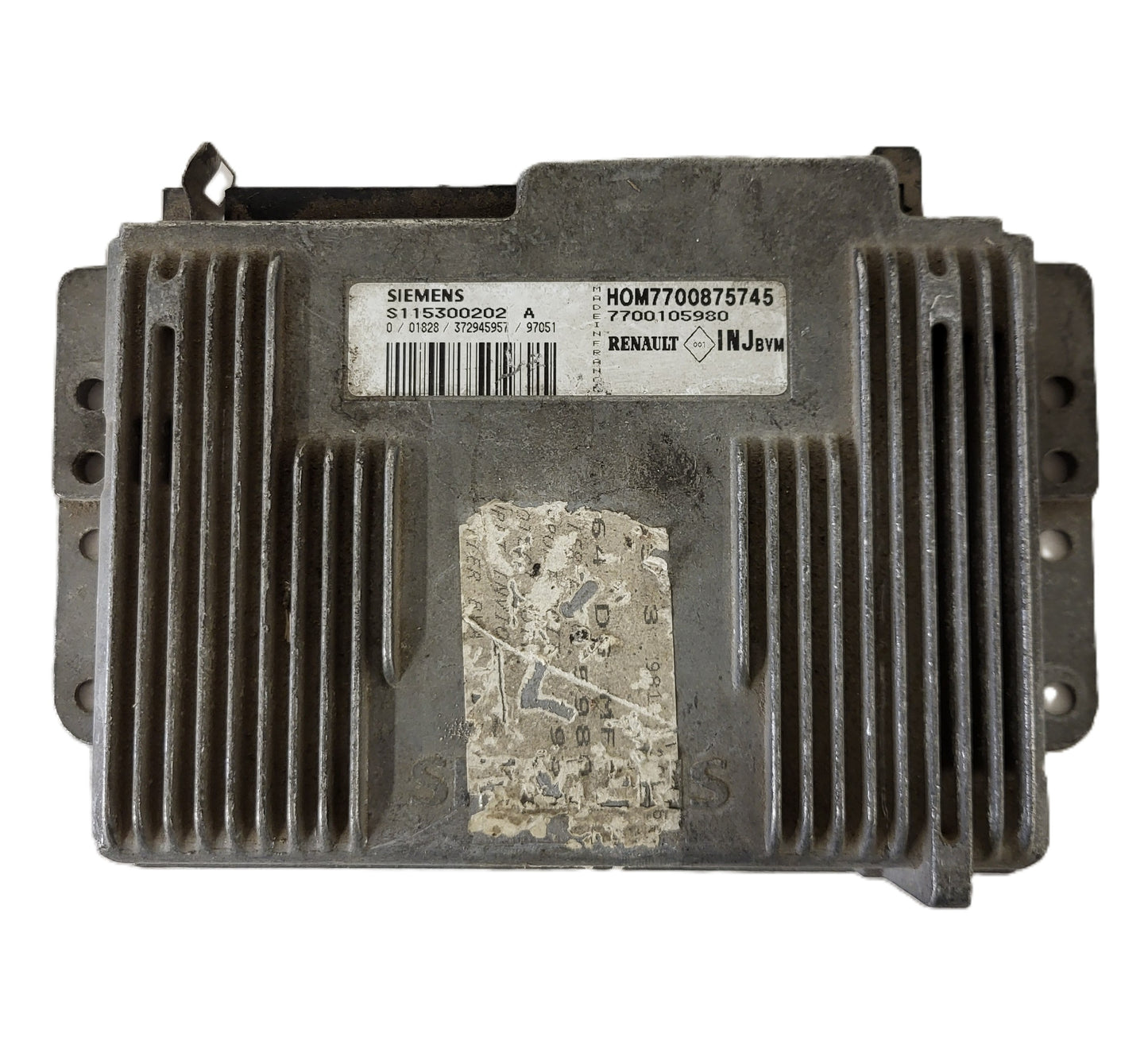 Renault ECU / S115300202A / HOM7700875745 / 7700105980 / S115300202 / SIEMENS